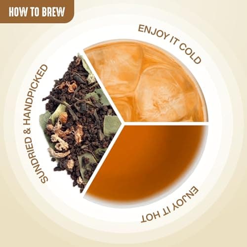 House of Hindraj King of Spices Masala Masala Tea Loose Leaves 180 g Traditional Spiced Chai with Clove, Cardamom, Ginger & Cinnamon Caffeine-Free, Aromatic & Refreshing 3