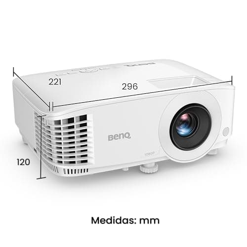 BenQ TH575 4K Compatible Full HD Home Cinema Projector 3800 ANSI lumens brigthness, Excellent 1.07 Billion Colors, Upto 200inches Screensize,16ms Low Input Lag for Gaming,10W Speaker, HDMI 3