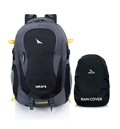 Lunar's Hammer Unisex 50L Laptop Bag | Water Resistant backpack | Laptop bags for men office use with 17.3-inch | Traveling backpack with rain cover
