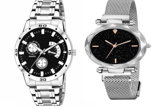 Fancy Couple Watch(SR-275) AT-2751(Pack of-2)