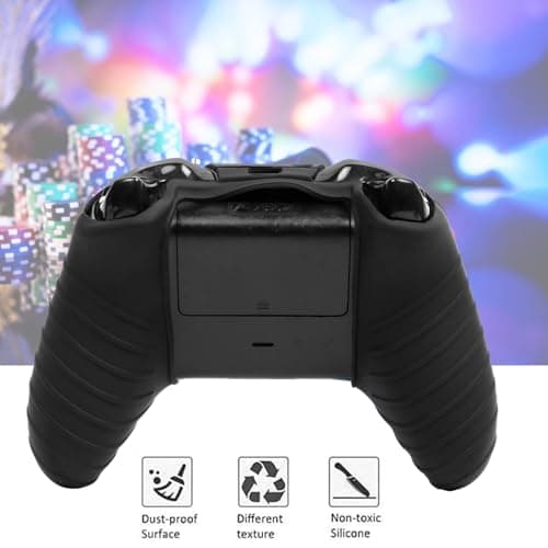 OIVO INDIA Black Dragon Design Controller Silicone Cover Case Xbox Controller Skin Anti Slip Protective Case Sleeve Compatible for Xbox X/S Controller Remote 4