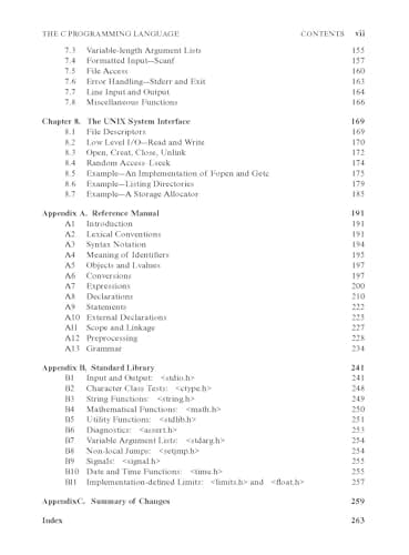 C PROGRAMMING LANGUAGE, 2ND EDN 5