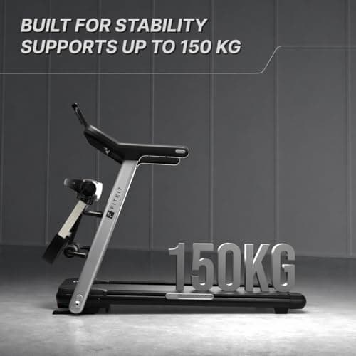 Fitkit Pulse Run Pro 6HP BLDC Treadmill | 150kg Max Load | 20-Level Auto Incline | 15km/hr Speed | Massager | 16 Workout Programs | Premium Home Use Fitness 3