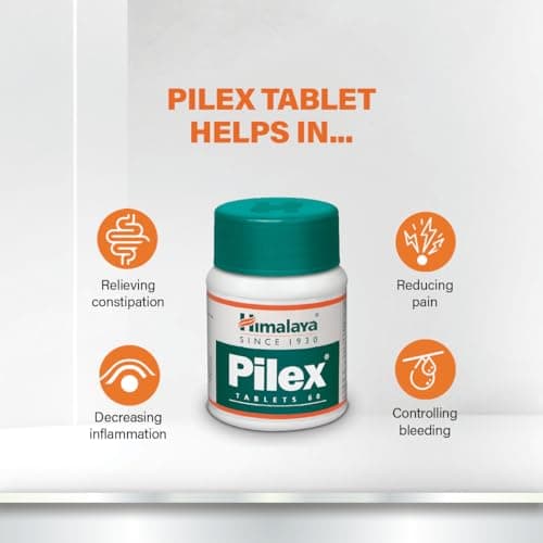 Himalaya Wellness | Pilex Tablet | Piles Treatment | India’s most trusted piles treatment|60 Tablets 5
