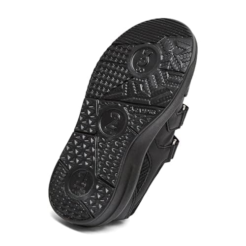 Campus Kids CS-26106V All Black School Shoes - 12UK/India 1 Pair 5