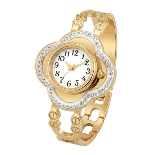 CLEO Be Bold Be You Ladies Gold Bracelet Analog Watch | Luxury Party Watch