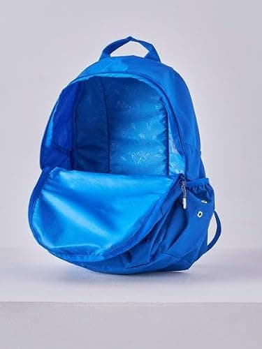 Wiki Stylish Unisex Backpack | Girl 1 Durable & Lightweight backpack for Men & Women | Laptop Backpack for Office, Gym, Travel (21.5 Litre, Blue) 5