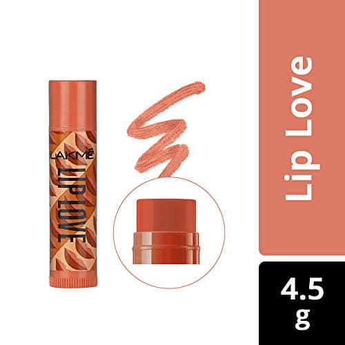LAKMÉ Lip Love Chapstick Lip Balm, Caramel, 4.5g & Lip Love Chapstick Lip Balm, Apricot, 4.5g 3