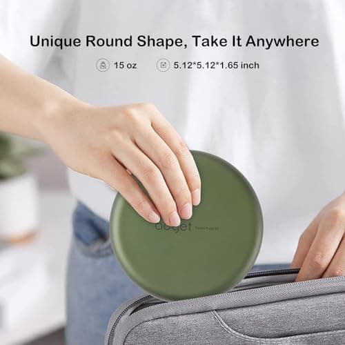 Mini Projector, Portable Pocket Projector with Adjustable Stand, DLP Projector Cookie Projector, WiFi and Bluetooth, 1080P Support, Rechargeable Battery & Android System for Outdoors/Home Theater 3