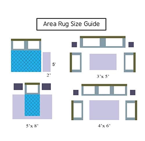 THE HOME TALK Weaved Cotton Carpets | Tribal Contemporary Decorators | Area Rugs for Bedroom, Center Table, Living Room, Drawing Room, Hall | Machine Washable (Black White, 4x6 Feet) 2