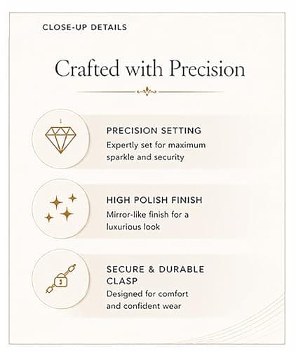 Ragav Trends Gold-Plated CZ Necklace Set – Tradition Meets Modern Elegance | Latest Collection with Matching Drop Earrings | Jewellery Sets for Girls and Women (Gold Plated Plain Necklace Set) 4