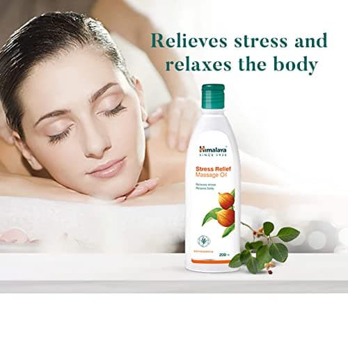 Himalaya Herbals Stress Relief Massage Oil, 200ml 2