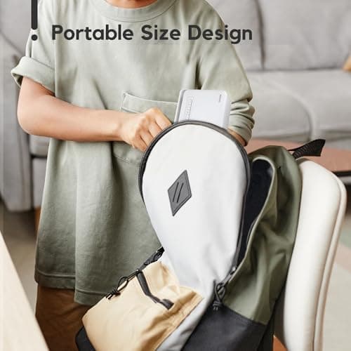AKIYO Mini Projector, Portable Video Projector O1, USB, Outdoor,White 5