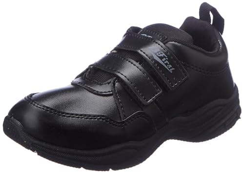 Bata Unisex Manny E 24 School Shoes Black - 10 UK (2516009)