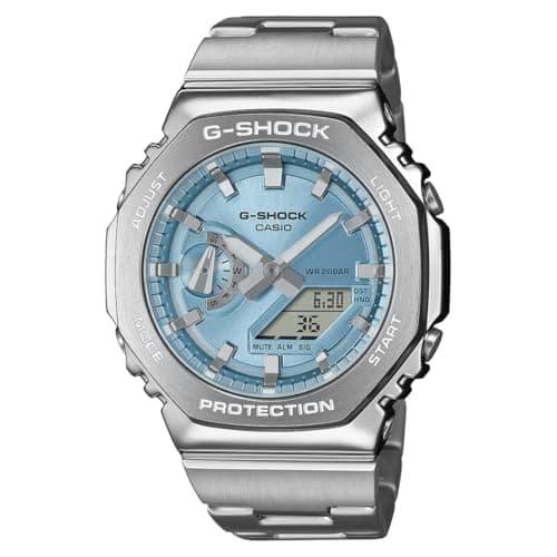 Casio G-Shock GM-2110D-2ADR Analog-Digital Blue Dial Men (G1613)