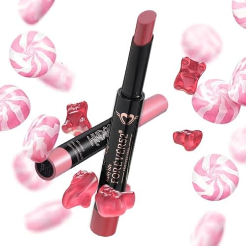 Forever52 Daily Life Hydra Lipstick, Semi-Matte Finish| Enriched with Hyaluronic Acid, Vitamin E & UVB Filter| 97% Lip Darkness Reduction | Vegan & Cruelty Free (SUGARCRUSH-04, 2g) 2