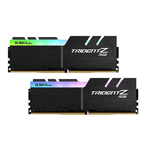 G.Skill Trident Z RGB 16GB (1 * 16GB) DDR4 3200MHz CL16-18-18-38 1.35V Desktop Memory RAM - F4-3200C16S-16GTZR 3