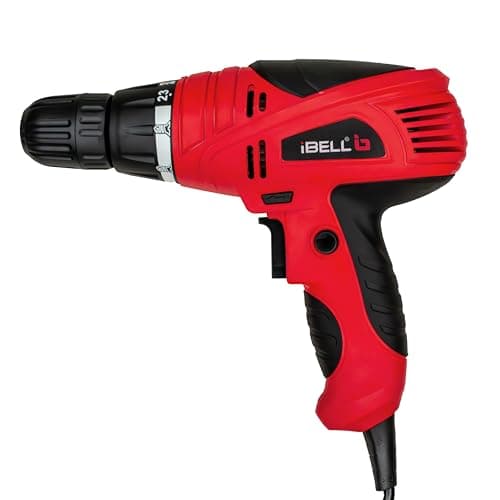 IBELL Electric Screwdriver SD12-75, 280W, Copper Armature, 750RPM, Chuck 10mm (Red), 1 Pc