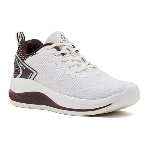 Campus Men's Off.WHT/BRWN Running Shoes - 9UK/India 1 Pair