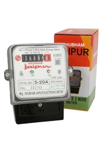Power India Meters Sub Meter - Power India Meters SF-EC1 Single Phase Electronic Watt-Hour Meter 2