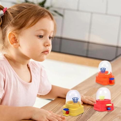 Storio Baby Toys Mini Basketball Game for 5+ Year Old Boys & Girls (Yellow, 1 Piece) 2