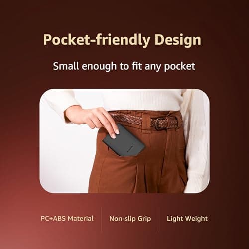 Xiaomi Pocket Power Bank pro 10000mAh 33W Super Fast Charging PD |Smart 12 Layer Protection|Type C Input & Output|Triple Output Ports|Supports Android,Apple, Tablets, Earbuds,Watch(MI Powerbank),Black 3