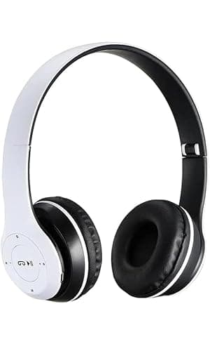 icall P47 Bluetooth Foldable Headphones (White)
