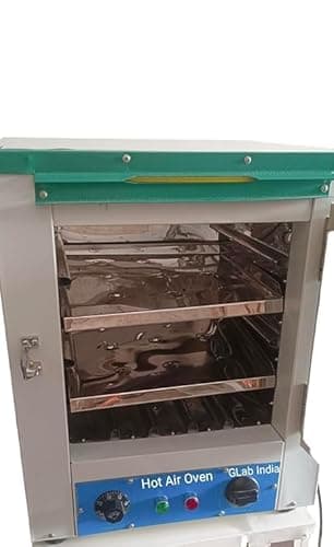 GLAB India Hot Air Oven with Stainless Steel Inner Chamber | GLAB Laboratory Oven for Drying Sterilization & Heating | Precision Temperature Control | Ideal for Labs & Research Use 2