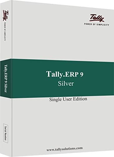 Tally.ERP 9 Silver GST Ready- Single User (Activation Key Card) 4
