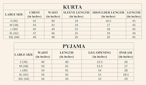 KRAFT INDIA Men Cotton Striped Kurta Pyjama Set (Purple, Large) 3