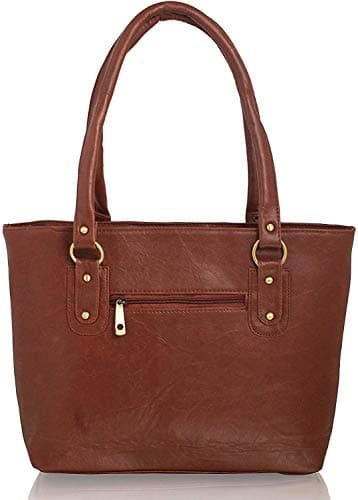 Bellina Women Solid 26 Cms Cosmetic Pouch (M_Harsheet Series_Brown) 6