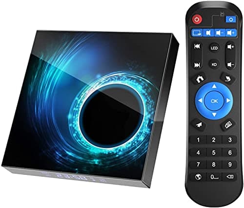 V88R 4K Mini Box with 8GB RAM 128GB ROM, Android 11 Compatible System, Dual Band WiFi, Bluetooth, HDR Ultra HD Support, HDMI USB Connectivity for Multimedia, Gaming & Applications
