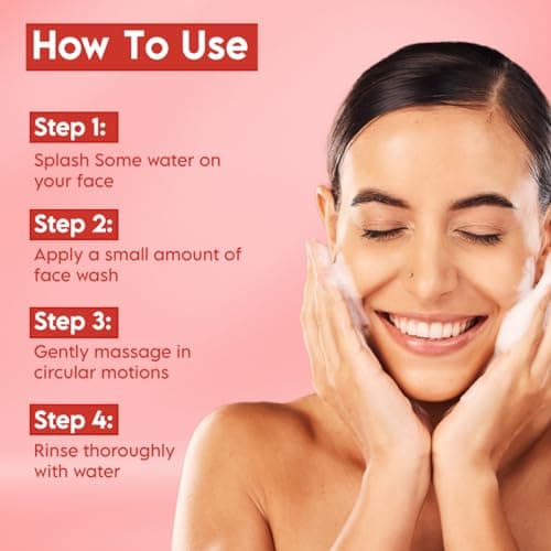 Clensta Red Aloe Vera Face Wash With Vitamin C & Niacinamide For Nourishing, Hydrating & Glowing Skin | Face Wash For All Skin Types For Women & Men 100 Ml | NEW LAUNCH 5