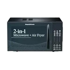 Morphy Richards 23CGAD Convection Microwave Oven| Capacity - 23L |In-Built Air Fryer & Dehydrator Function|220 Autocook Menu| 2 Year Product Warranty| Black