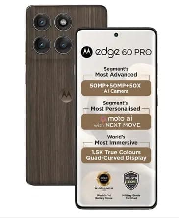 Motorola Edge 60 Pro (Pantone Walnut, 256 GB) (8 GB RAM) 2