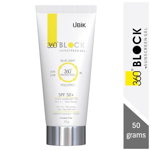 360 Block Sunscreen Gel SPF 50+ : 50 GM : Pack of 1 2