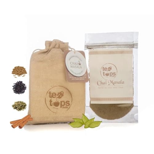 Tea Tops India Summer Chai Masala | Traditional Indian Tea Spice Mix I Handcrafted Luxury Range I Artisanal Spice Blend I Finest hand-picked spices I 100 grams