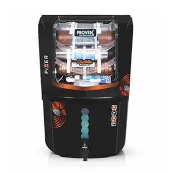 Proven Pixer RO + UV + UF Water Purifier for Home | Copper + TDS Controller | 10L | ISI Certified | for Borewell, Tanker & Municipal Water | 12-Stage Purification | 1-Year Warranty | Free Prefilter