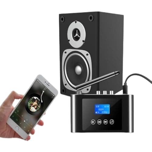 5.1 Bluetooth Receiver and Transmitter, HIFI digital to analog conversion u disk play bluetooth receiver transmitter (T38)