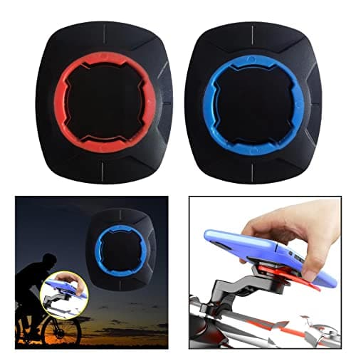 THE STYLE SUTRA Universal Motocycle Handlebar Mount Mobile Hold for Motorcycle Scooter Bike Red 3