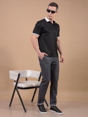 Crimsoune Club Men's Black Linen Trousers (34) 6