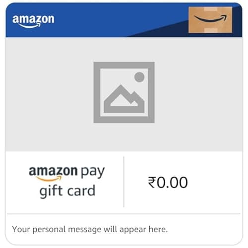 Amazon Pay eGift Card - Generic - Everyday amazon single box (Your upload)
