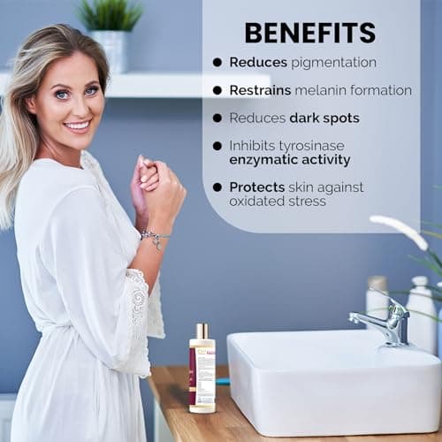 CO Luxury Glutathione Face Wash with Vitamin C & Kojic Acid | Skin Brightening Facial Cleanser for Men & Women | SLS & Paraben Free Facewash for All Skin Types 5