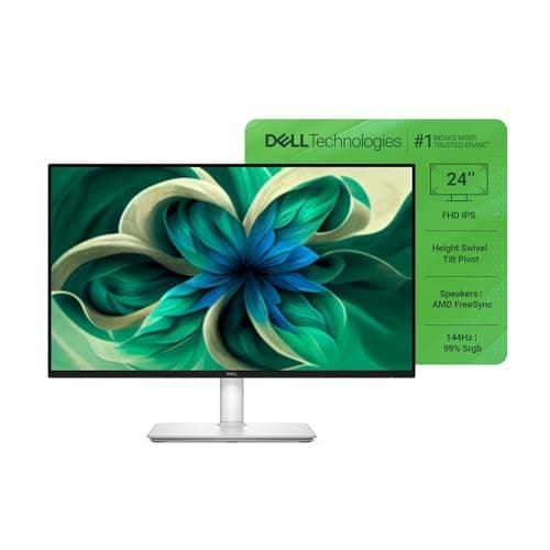 Dell S2425HSM 24"/60.45cm FHD Monitor, 144Hz Refresh Rate, IPS Panel, 1ms Response, Flicker-free, Contrast 1500:1, 2xHDMI, Built-in 6W Dual Speakers, Warranty 3 Years, TÜV Rheinland 4-Star Eye Comfort 2