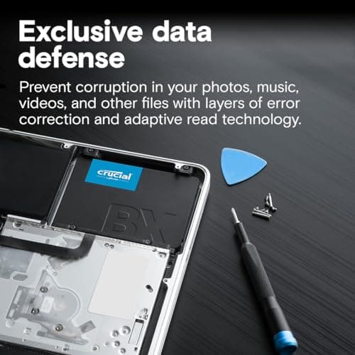 Crucial BX500 240GB 3D NAND SATA 6.35 cm (2.5-inch) SSD (CT240BX500SSD1) 4