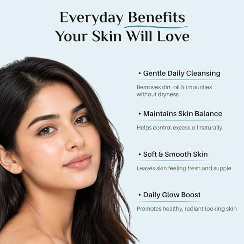 Indee Daily Face Wash Liquorice Cucumber Gentle Cleanser Non Irritant Non Drying for Oily Sensitive Combination Skin Women Men (100ml, Pack of 3) 5