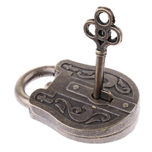 VELURA God Lock Puzzle Classic Metal Brain Teaser IQ EQ Test Toys for Kids Adults Children Birthday Funny Gift|1 Piece God Lock 1 Piece Key|Brain Teasers & Cube/Twist|Toys & Hobbies 4