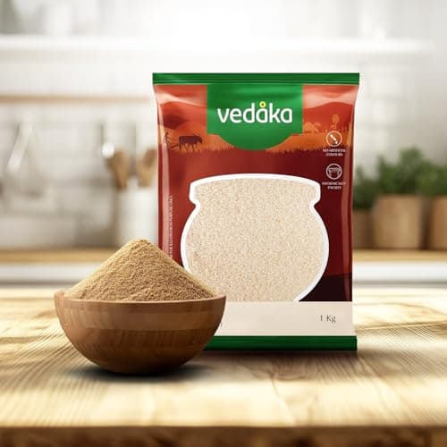 VEDAKA ROASTED SOOJI 1KG 6