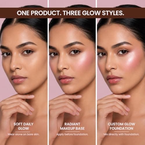 INSHINE LUMI Pearl Glow Enhancing Illuminator Makeup Base | Pearl Glow Primer with Niacinamide & Vitamin C | Lightweight, Hydrating, Soft-Focus Radiance | For Daily Use, 35g (802 Pink Pearl) 3