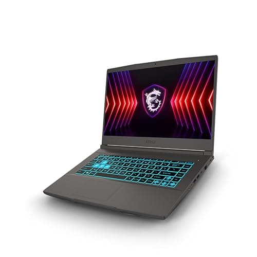 MSI Thin 15, Intel 13th Gen. i7-13620H, 40CM FHD 144Hz Gaming Laptop (16GB/512GB NVMe SSD/Windows 11 Home/NVIDIA GeForce RTX 3050, GDDR6 4GB/Cosmos Gray/1.86Kg) B13UC-124IN 4